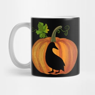 Duck in pumpkin Mug